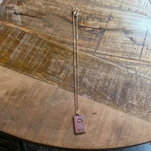 The sun Tarot Card Necklace